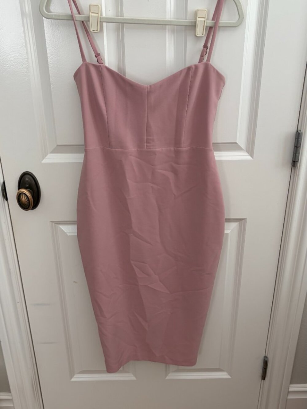Nookie Allure Midi Dress | Dusty Pink | Size M | NWT